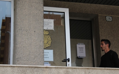 Nico Cháfer entrant aquest matí a la Comissaria d'Elda | IdellaSport